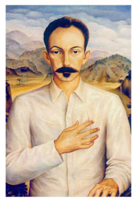 José Martí, el Apóstol de la independencia de Cuba... cada 28 de enero, todos los cubanos le rinden homenaje de recordación rn el aniversario de su natalicio.