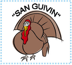 Thanksgiving, tropicalizado San Guivin, al cual muchos colonizados dedican esta fiesta.